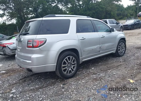 2013 GMC Acadia Denali из США, поврежденный, VIN 1GKKRTKDXDJ197215